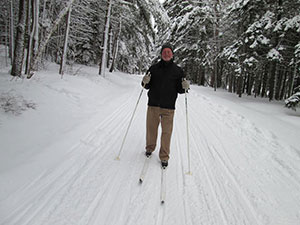Mark Worth Cross Country Skiing